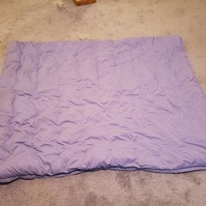 Down throw blanket